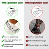 100 Pieces Prong Collar Covers Dog Prong Training Pet Collar