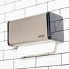TERAMOTO Stainless Steel Paper Towel Holder, Black