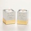 Personalization Universe Laurels of Love Engraved Silver & Gold Hammered