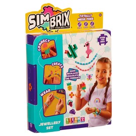 Simbrix Jewllery Pack with 750+ brix Creative Activity STEAM Arts and Crafts Kids’ Toys for Girls & Boys Ages 5 and up