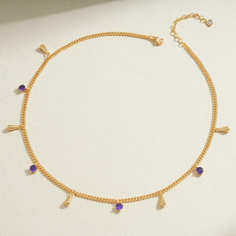 TONTMY STUDIOS Gold Choker Necklaces for Women, Dainty 14K Gold