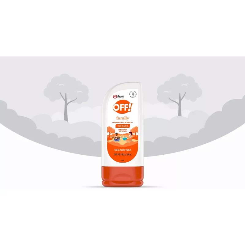 OFF! Repelente Off Crema 200ml 2 Pzas