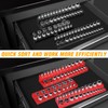 GOOACC Magnetic Socket Organizer Set, 6 Pieces Magnetic Socket Holder