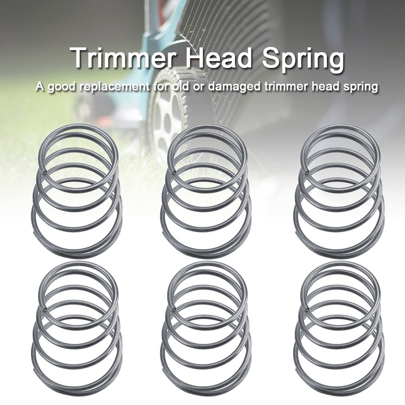 Yctze strimmer head, 5pcs Grass Trimmer Head Accessories Springs Replacement