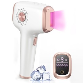 INNZA - Depilación IPL con función de enfriamiento para mujeres, depilación permanente, 999,999 destellos, tecnología IPL indolora, dispositivo para axilas, piernas, brazos y línea del bikini