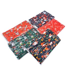 CLGIFT 50 pc Christmas Face Mask Adults Holiday Christmas Santa Snowman Mixed Pattern face mask