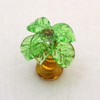 Four Cart Cute Handmade Glassware Palm Tree (Small)