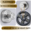 4 Pcs Suction Cup Hooks for Shower Wall, No Drill