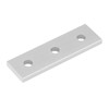 12 Pcs 3 Hole Joining Plate, Straight Plate for 2020