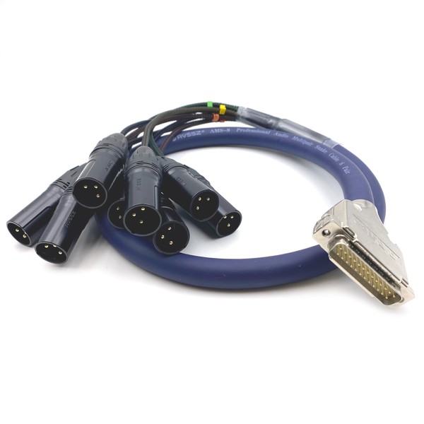 FOWIUNYE 3.28ft DB25 to XLR Snake Cable, DB25 Male to