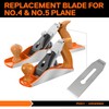 JORGENSEN No.4 & No.5 Wood Planer Blade - for No.4