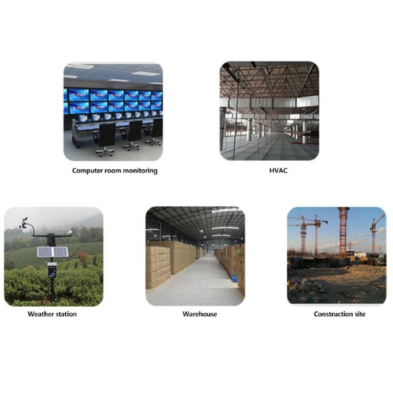 Soil Temperature Humidity Sensor High Accuracy Digital Soil Temp Moisture