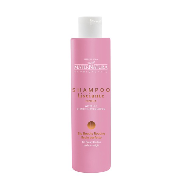 Maternatura, Smoothing Shampoo for Straight Hair with Water Lily, Anti-Frizz