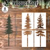 Sitsink Tree Large Stencils for Painting - 8 Pcs Combined