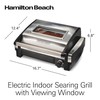 Hamilton Beach Electric Indoor Searing Grill with Viewing Window &