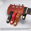 sourcing map Headstock Strap Leather Guitar Neck Adapter for Guitar