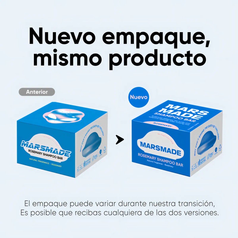 Marsmade Shampoo En Barra De Romero
