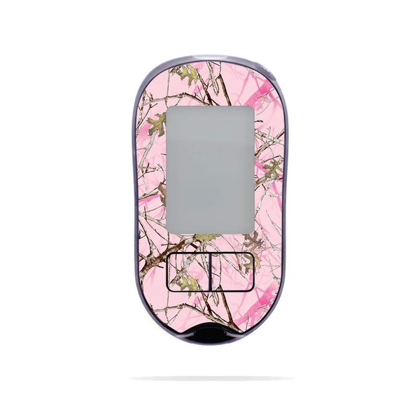 MightySkins Skin Compatible with Accu-Chek Aviva Plus - Conceal Pink