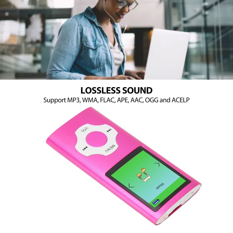 64G MP3 Player, 1.8 Inch Music Player, LCD Screen, Recording