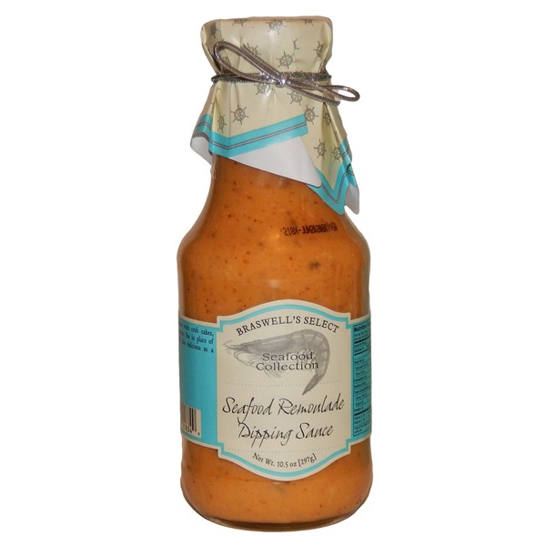 Braswells Seafood Collection Seafood Remoulade Dipping Sauce, 10.5 Fluid Ounce