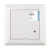 Huber Motion, 180° motion detector, white, fitted, concealed, energy efficient,
