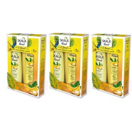 Skala Brazil Shampoo and Conditioner Banana and Bacuri - 650ml Scale Kit Shampoo + Conditioner Banana e Bacuri Scale Brazil - 650ml