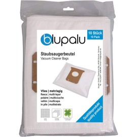 blupalu Staubsaugerbeutel kompatibel mit AEG Electrolux Ultrasilencer AUS 3966 PUK Staubsauger (10 Stück), optimierter Adapter Aufsatz