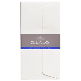 G.Lalo Gl46100 Verge de France Envelopes, A4 (DL/Western Chief 6), Tri-Fold Size, White, Pack of 25
