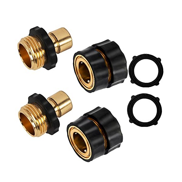 Xiny Tool 3/4 Inch Garden Hose Quick Connect, Quick Connect
