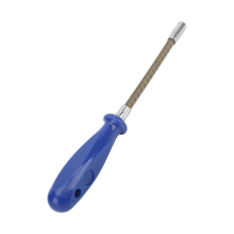 Flexible Hose Clamp Driver, 7mm Flexible Hex Screwdriver 90 Degree