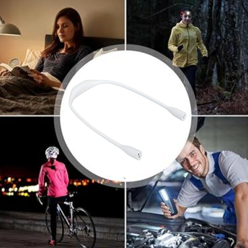 Neck Knitting Light USB Charging Eye Friendly Portable LED Hands