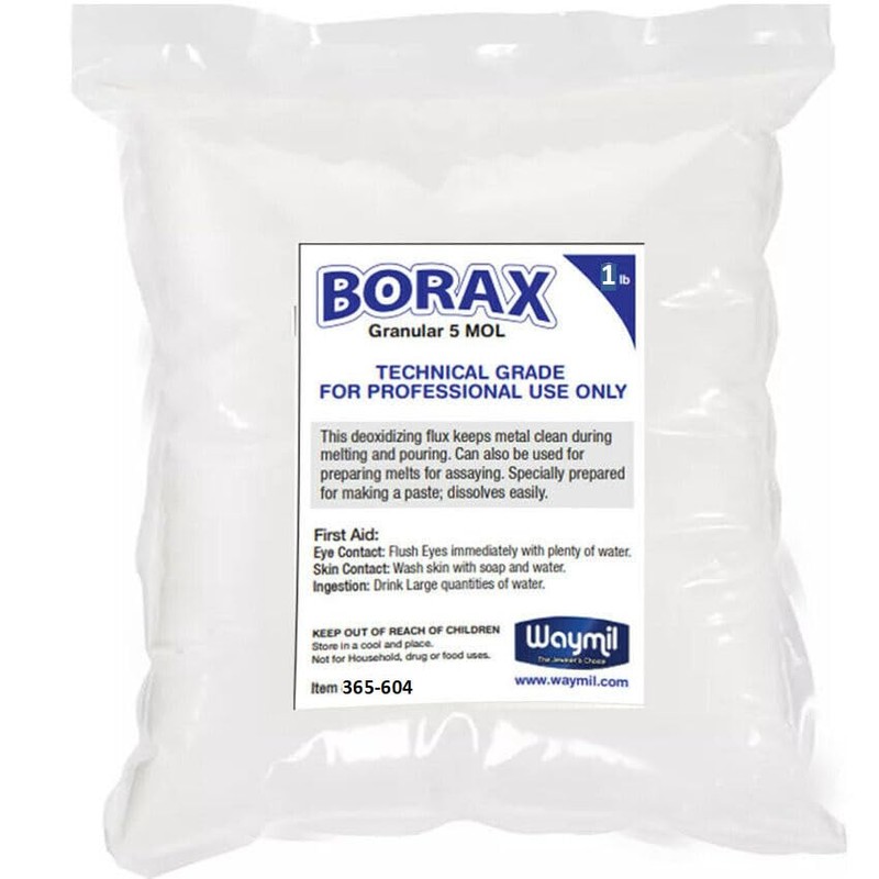 Borax Melting Flux for Jewelry Casting Melting Gold Glaze Dish