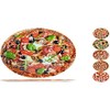 Home Set of 6 Different Food Pizza Triangle – 22