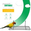 Mipcase Pack of 2 Bird Cage Hanging Shelf Made of