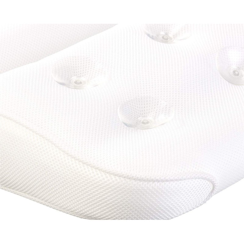 BadeStern Bathtub Pad: Mesh Bath Pillow with Suction Cups, 37
