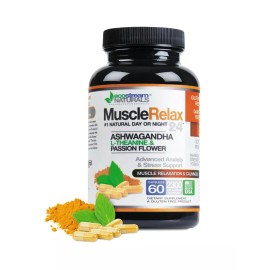 EcoStream Naturals MuscleRelax 24/7 by Ecostream Naturals - Supports Muscle Relaxation - Day/Night