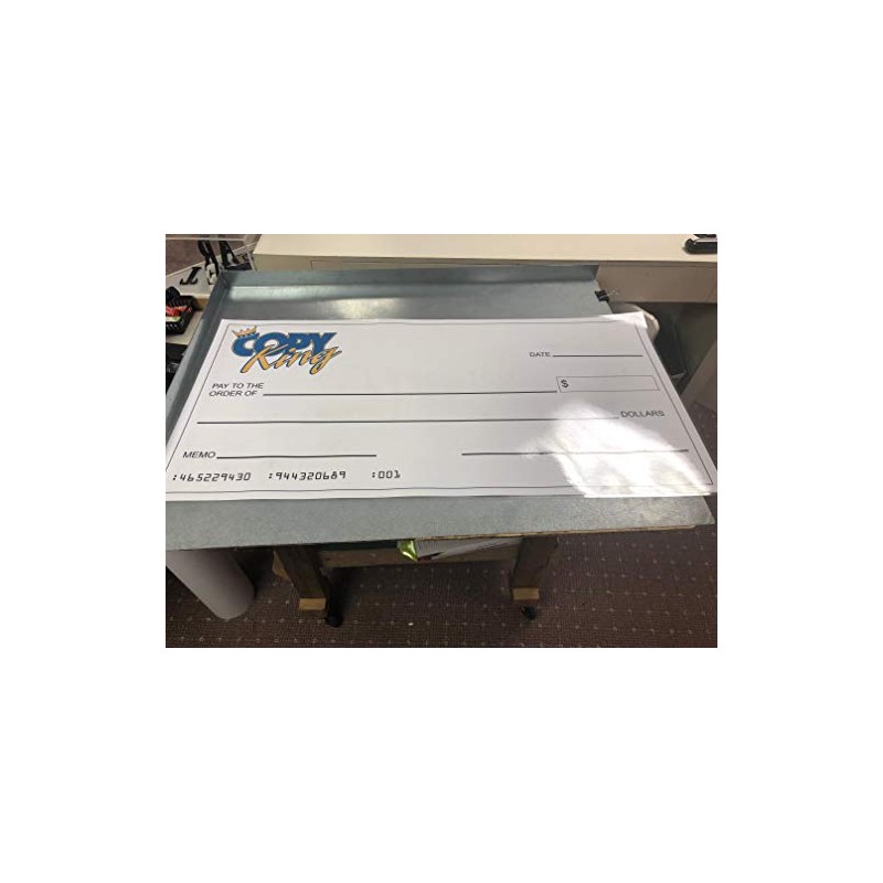 Custom Logo Huge Dry Erase Presentation Check, Customize Big Checks