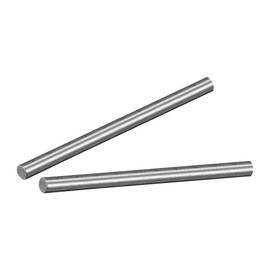 sourcing map Graphite Rod 3.94" Long 0.23" Diameter for Melting Casting Gold Silver Copper and Graphite Electrode 2Pcs