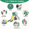 BIERUM 7 in 1 Toddler Slide, L-Shaped Baby Slide for