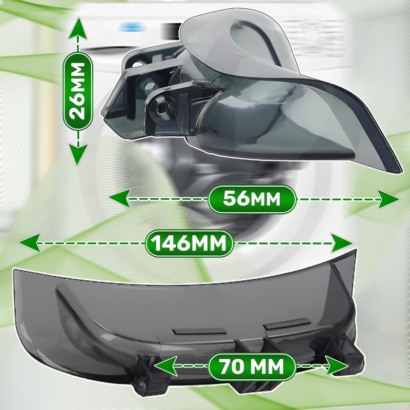 Washing Machine Porthole Door Handles with Original Code 43011740 Handle