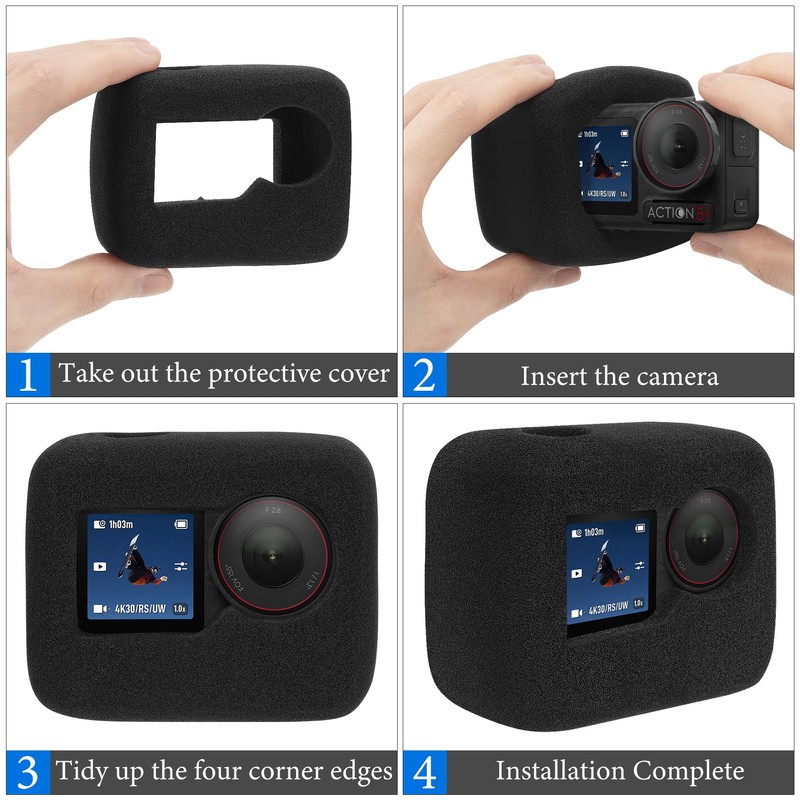 Geekria for Creators Windslayer Cover Windsock Compatible with DJI Osmo