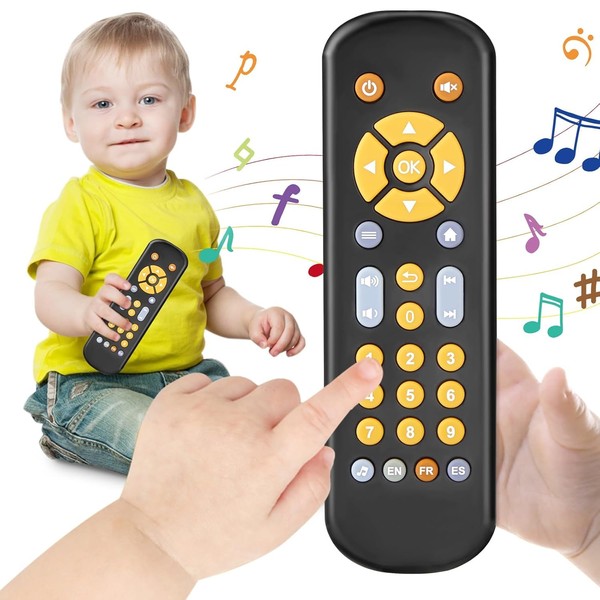 Baby TV Remote Control Toy 6 Month+, Toddler Realistic Remote
