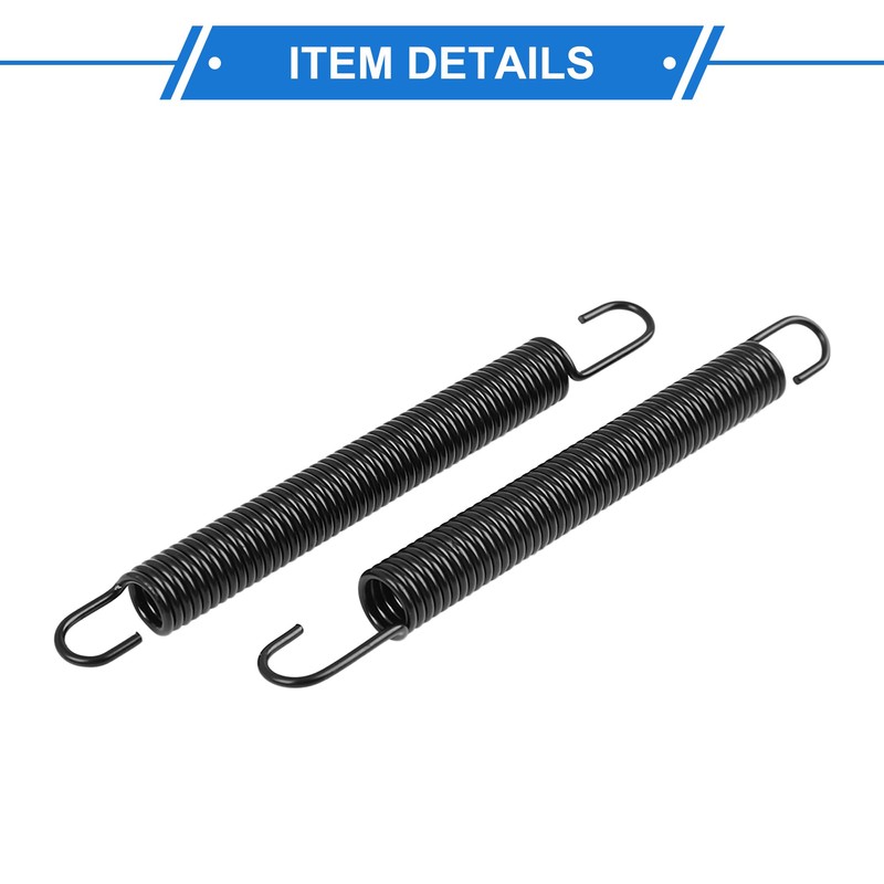 VekAuto 2 Pcs Motorcycle Kickstand Spring Compatible for GY6-125, Stainless