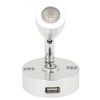 RV Reading Light 3500K 3‑Color Aluminium Alloy Adjustable Angle 12V‑24V