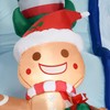 Vivastate Decorative Inflatable Christmas Snowman, Elf, and Gingerbread Man for