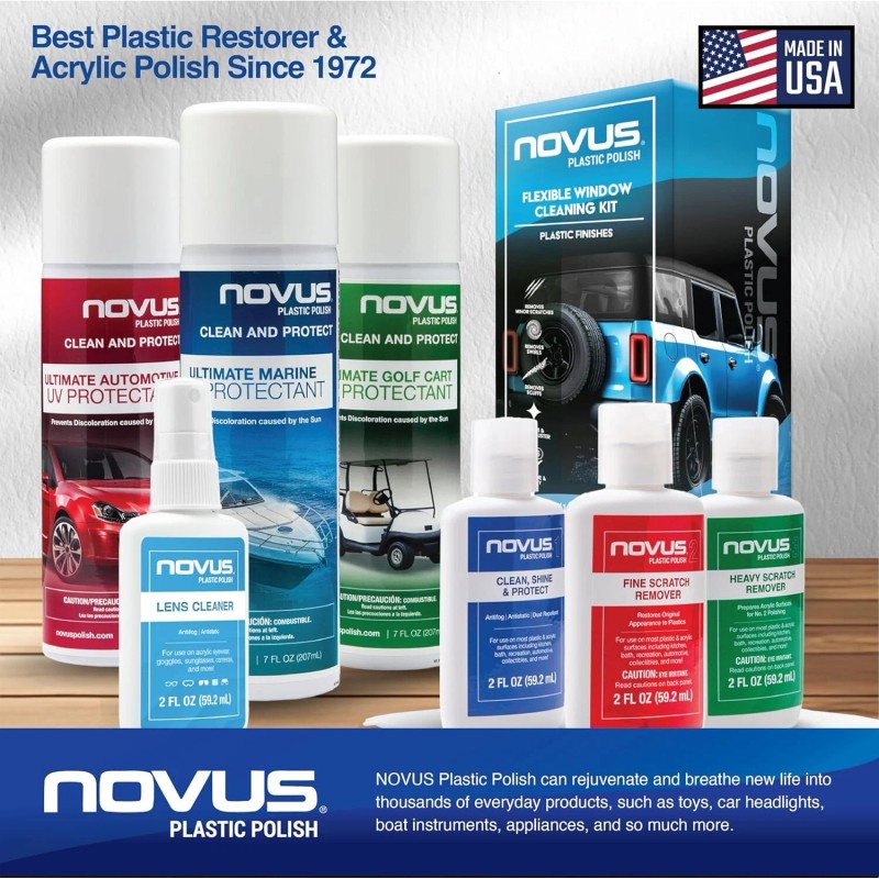 NOVUS Polish | Golf Cart Kit for Painted Surfaces