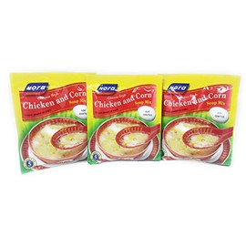 Nora Kitchen Chicken & Corn Soup Mix, Net Wt 2.12oz (60g) 3 Pack