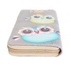 DonDon Women's Owl Purse Grey