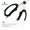 Snow Peak Kitchen Scissors Set - Garlic Press, Bottle Opener,