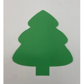 SHAPES ETC. 31 Pcs Holiday Evergreen Tree Green Assorted Creative Paper Cut-Outs 3in Christmas Crafts Winter Décor Kids Classroom Bulletin Boards Holiday Craft Projects USA Made